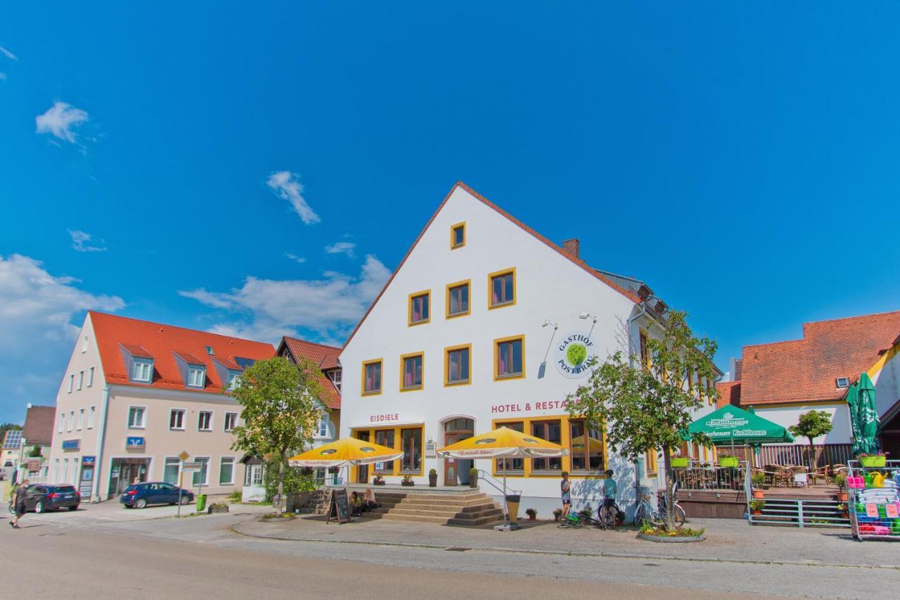 Gasthof Postbraeu Siegenburg Экстерьер фото