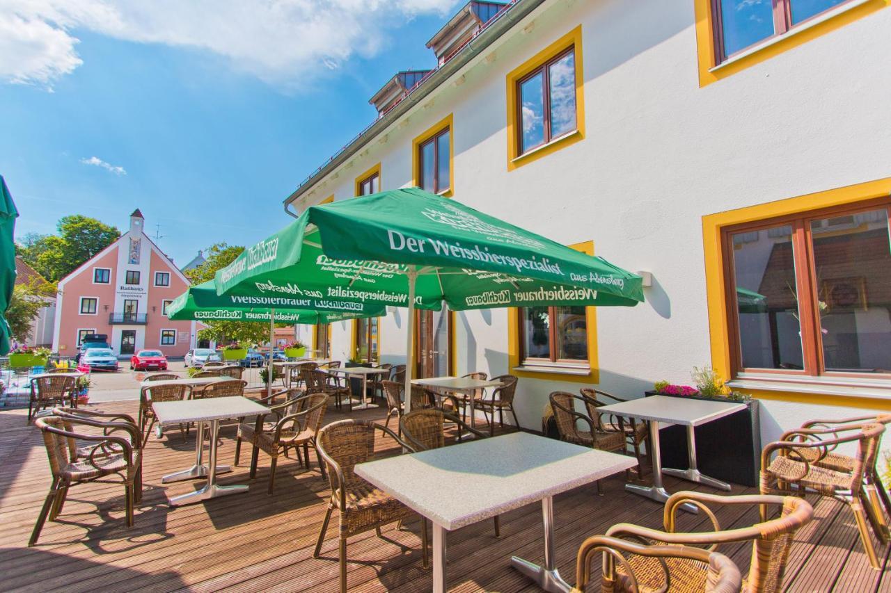 Gasthof Postbraeu Siegenburg Экстерьер фото